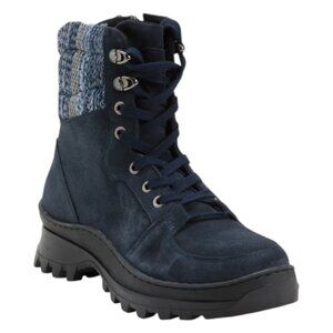 ERIC MICHAEL Made In Portugal Suede Carissa Waterproof Booties